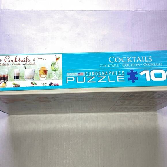 Eurographics 1000 Piece Jigsaw Puzzle: Cocktails - Pre-Owned - Picture 7 of 8